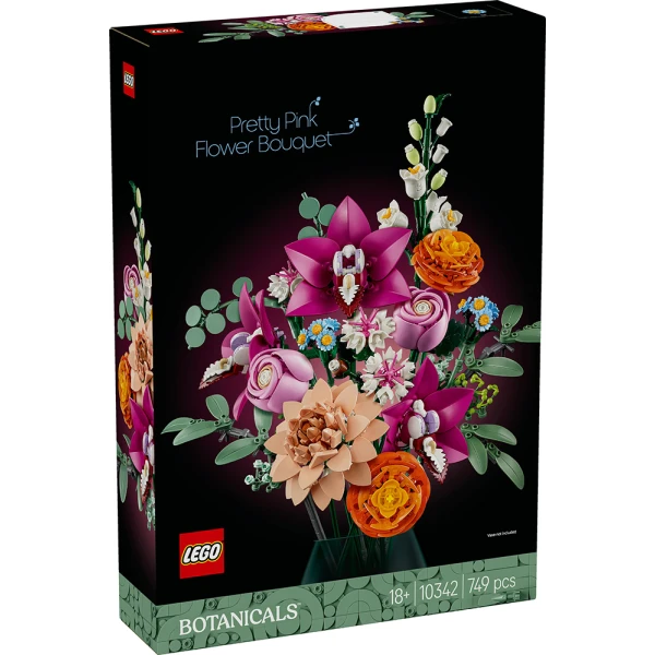 LEGO® BOTANICALS ΌΜΟΡΦΟ ΜΠΟΥΚΕΤΟ ΜΕ ΡΟΖ ΛΟΥΛΟΥΔΙΑ