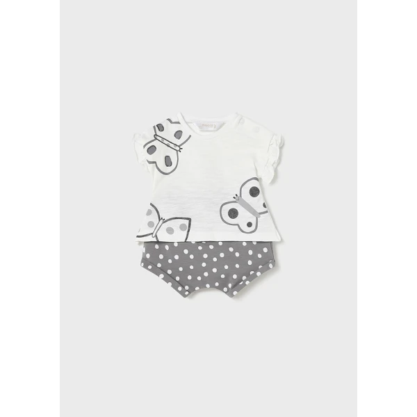 MAYORAL SHORT SET 4 pcs GREY