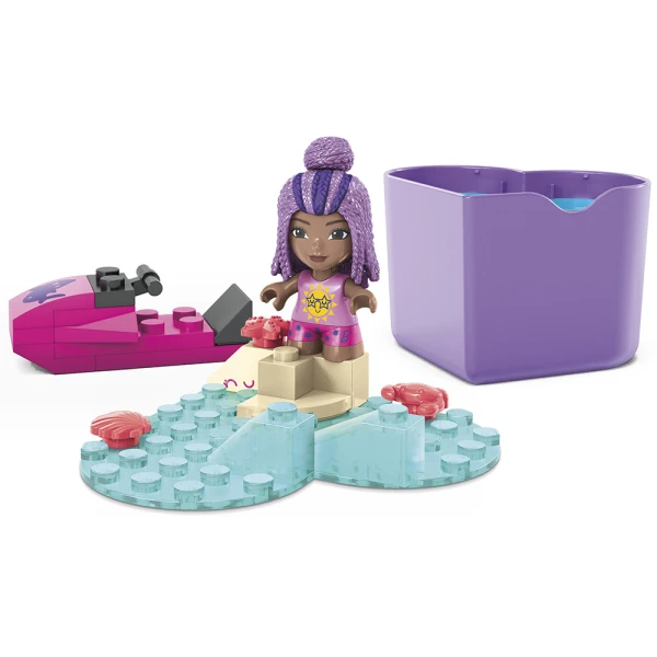 MEGA BARBIE COLOR REVEAL FIGURE WITH ACCESSORIES 26 pcs - BEACH SPLASH