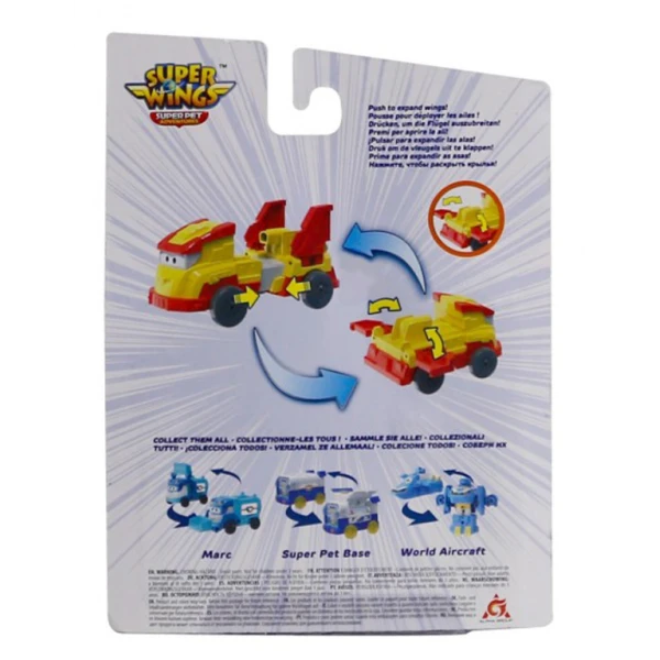 SUPER WINGS SUPER PET MINI ΟΧΗΜΑ - GOLDEN WHEELS