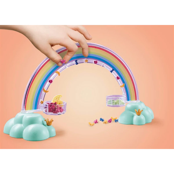 PLAYMOBIL PRINCESS MAGIC PEGASUS WITH RAINBOW IN THE CLOUDS