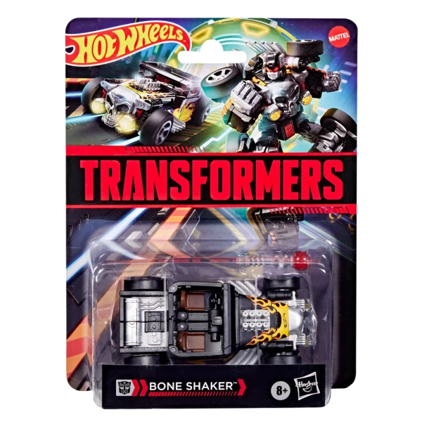 TRANSFORMERS COLLABORATIVE HOT WHEELS X BONE SHAKER ΜΕΤΑΤΡΕΠΟΜΕΝΗ ΦΙΓΟΥΡΑ ΔΡΑΣΗΣ