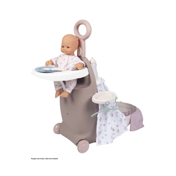 SMOBY BABY NURSE NURSERY SUITCASE 3 IN 1