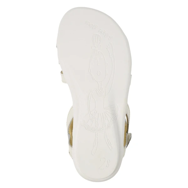CAMPER KIDS SANDALS GIRL TWINS WHITE