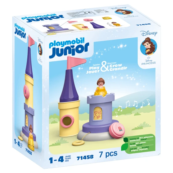 PLAYMOBIL JUNIOR & DISNEY BELL\'S PLAY TOWER WITH SOUND