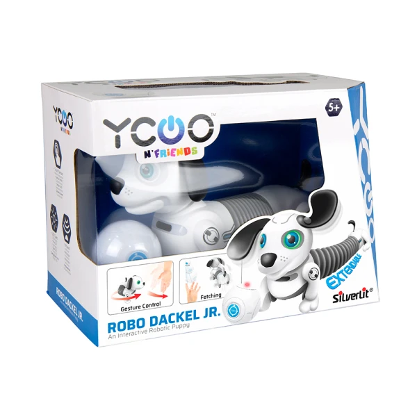 SILVERLIT YCOO ROBO DACKEL JUNIOR ΤΗΛΕΚΑΤΕΥΘΥΝΟΜΕΝΟ ΡΟΜΠΟΤ ΣΚΥΛΑΚΙ ΓΙΑ 5+ ΧΡΟΝΩΝ