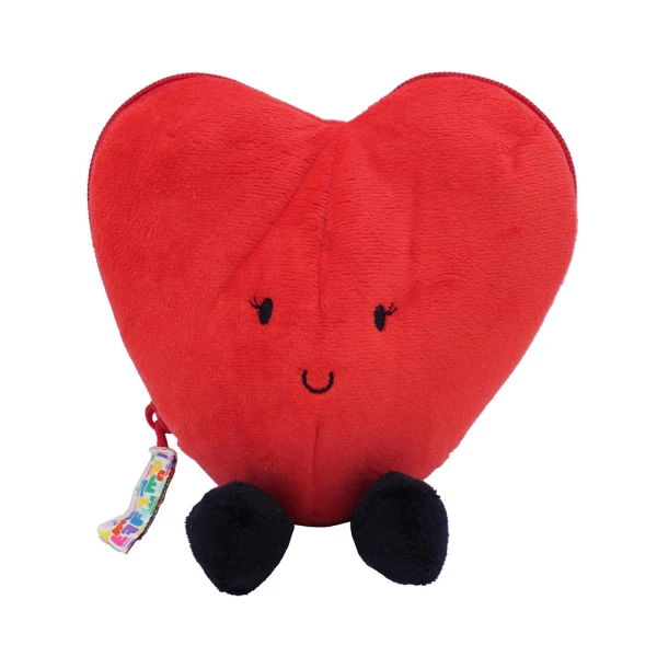 FLIPETZ REVERSIBLE PLUSH HEART FLOWER