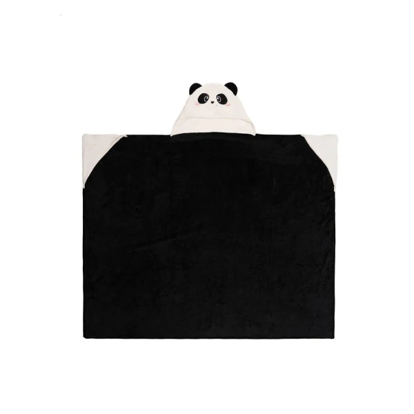 LEGAMI COSY HUGS HOODED BLANKET - PANDA