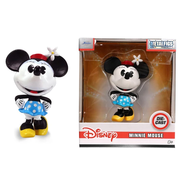MINNIE MOUSE ΚΛΑΣΣΙΚΗ ΜΕΤΑΛΛΙΚΗ ΦΙΓΟΥΡΑ 10 εκ.