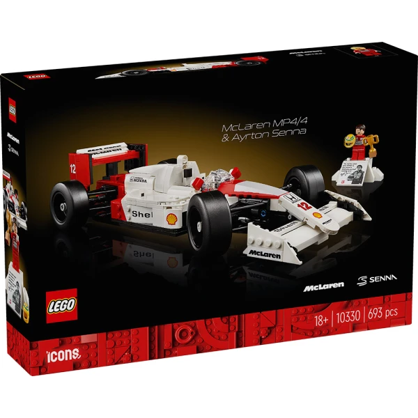 LEGO® ICONS MCLAREN MP4/4 & ΆΙΡΤΟΝ ΣΕΝΑ