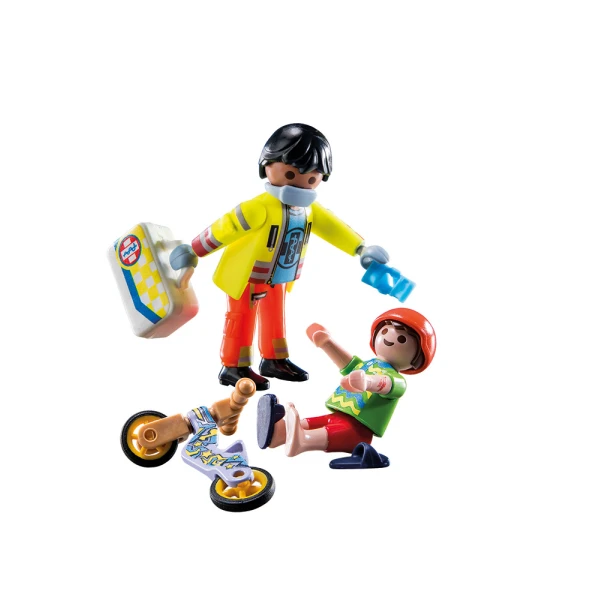 PLAYMOBIL CITY LIFE ΔΙΑΣΩΣΤΗΣ ΜΕ ΠΑΙΔΑΚΙ