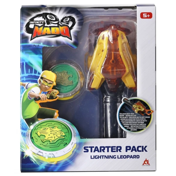 INFINITY NADO SERIES 6 STARTER PACK - LIGHTNING LEOPARD