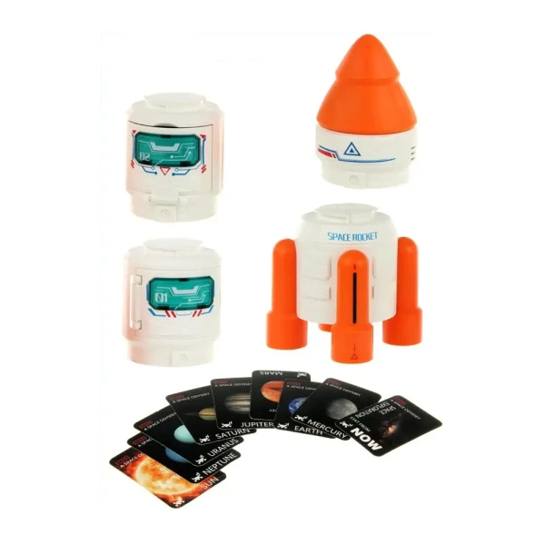 LARGE SPACE ROCKET WITH SOUNDS & LIGHT