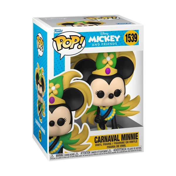 FUNKO POP! DISNEY: MICKEY AND FRIENDS - CARNAVAL MINNIE VINYL FIGURE 1539