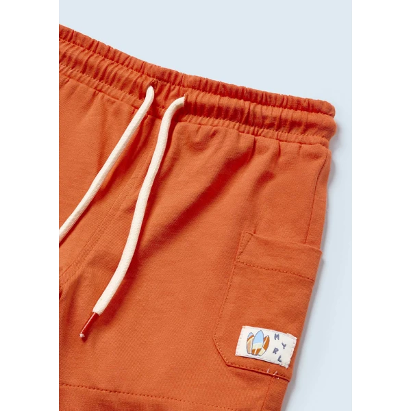 MAYORAL SET T-SHIRT SURF ORANGE