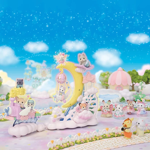 THE SYLVANIAN FAMILIES DAYDREAM PARADE PLAYSET