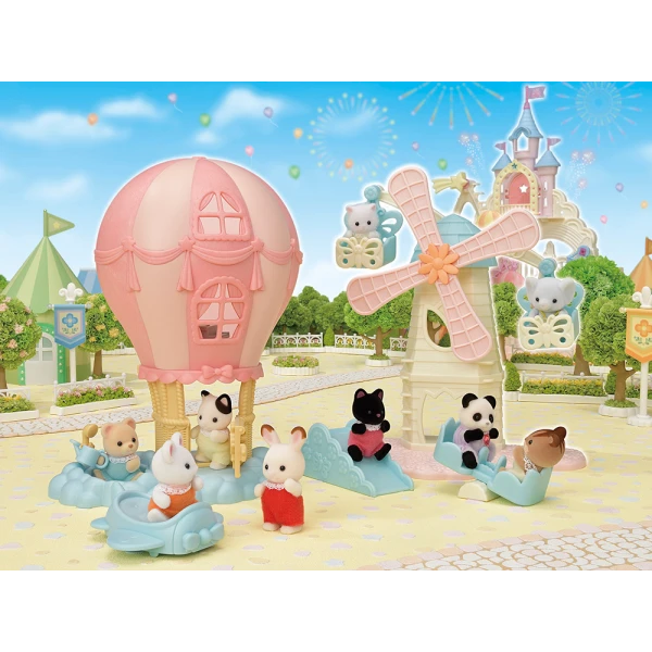 THE SYLVANIAN FAMILIES BABY WINDMILL PARK 5526