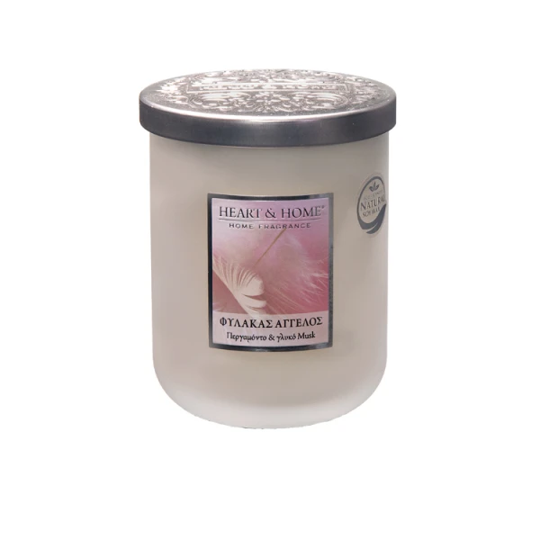 HEART & HOME LARGE CANDLE 340g GUARDIAN ANGEL