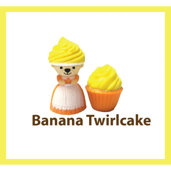 CUP CAKE BEAR MINI - 24 DESIGNS