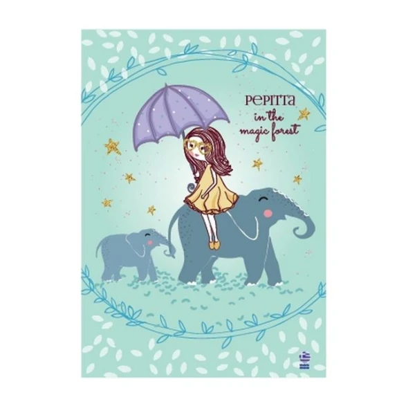 NOTEBOOK WITH PIN PEPITTA 17X24 STRIPED 40 SHEETS - VARIOUS DESIGNS