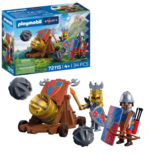 PLAYMOBIL KNIGHTS ΛΕΟΝΤΟΚΑΡΔΟΙ ΙΠΠΟΤΕΣ ΜΕ ΚΑΝΟΝΙ