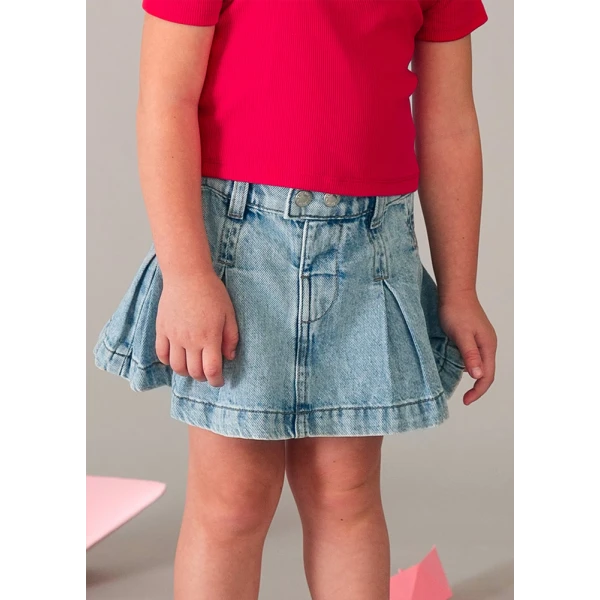 MAYORAL SKIRT DENIM WIDE DENIM BRIGHT