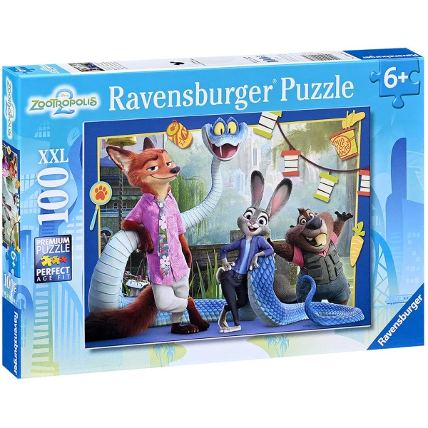 RAVENSBURGER ΠΑΖΛ 100XXL τεμ. ΖΩΟΠΟΛΗ 2