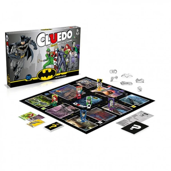 WINNING MOVES ΕΠΙΤΡΑΠΕΖΙΟ ΠΑΙΧΝΙΔΙ CLUEDO BATMAN - ΑΓΓΛΙΚΗ ΕΚΔΟΣΗ