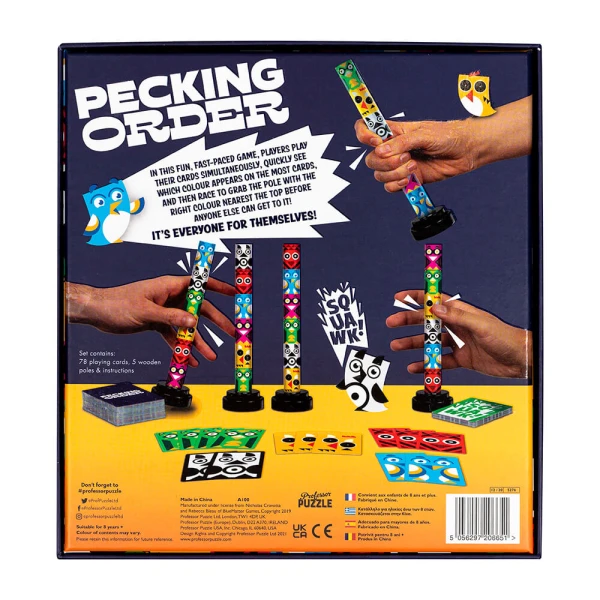 ΕΠΙΤΡΑΠΕΖΙΟ ΠΑΙΧΝΙΔΙ PECKING ORDER