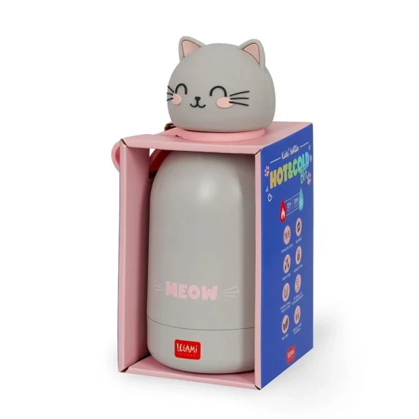 LEGAMI KIDS STAINLEES STEEL BOTTLE - KITTY