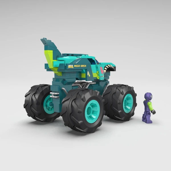 MEGA BLOKS HOT WHEELS MONSTER TRUCKS ΟΧΗΜΑ MEGA WREX 187 τεμ.