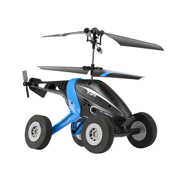 SILVERLIT R/C HELICOPTER FLYBOTIC AIR WHEELZ BLUE