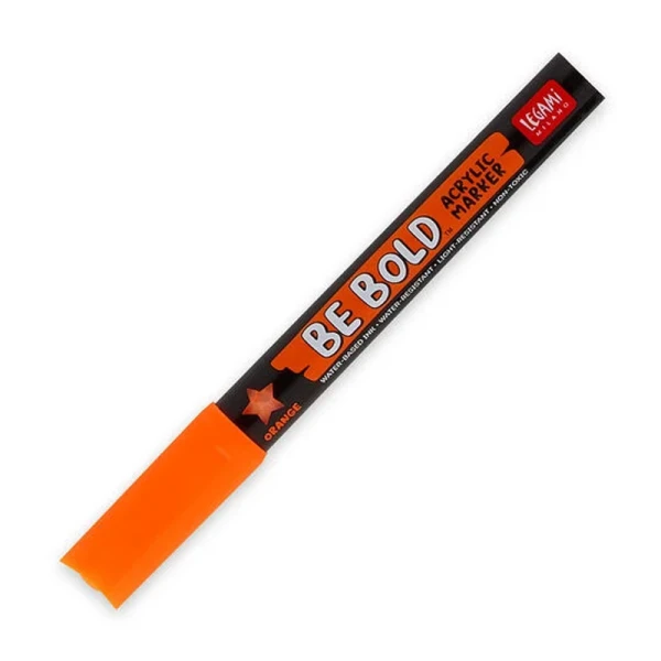 LEGAMI ACRYLIC MARKER BE BOLD - ORANGE