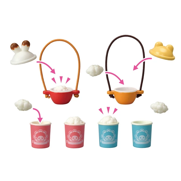 THE SYLVANIAN FAMILIES POPCORN DELIVERY TRIKE 5653