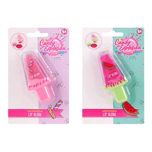 CANDY EXPLOSION LIP GLOSS FRUITS - 2 COLOURS