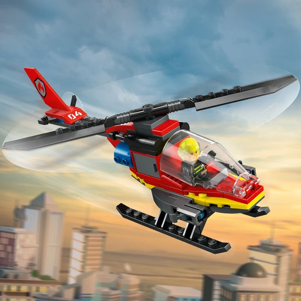 LEGO® CITY ΠΥΡΟΣΒΕΣΤΙΚΟ ΕΛΙΚΟΠΤΕΡΟ ΔΙΑΣΩΣΗΣ