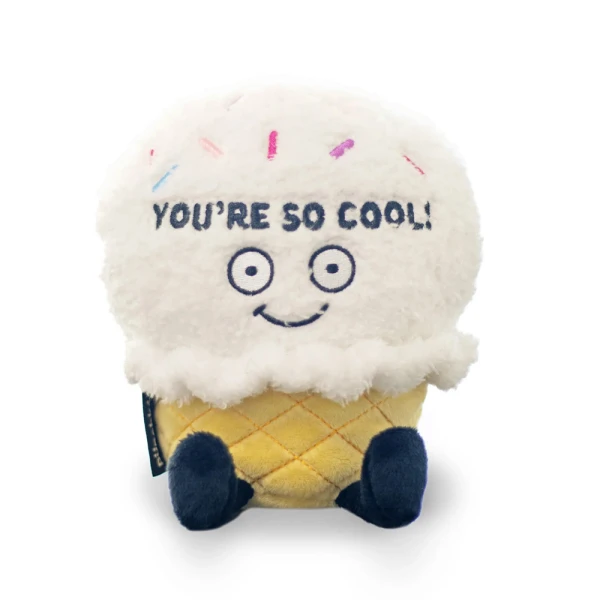 PUNCHKINS PLUSH ICE CREAM - YOU\'RE SO COOL