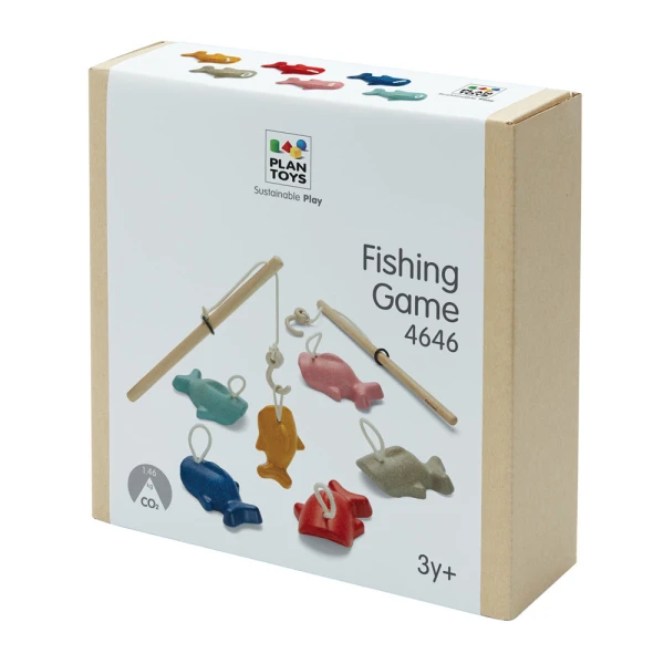 PLAN TOYS WOODEN FISHING GAME