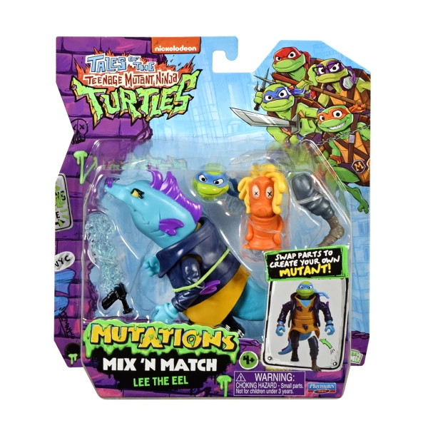 TMNT FIGURE 12 cm MIX & MATCH - LEE THE EEL