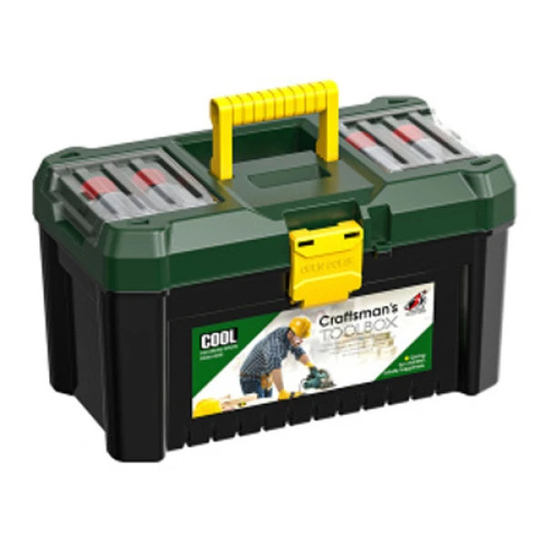 TOOL CASE GREEN LARGE 33X20X19cm.