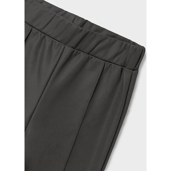 MAYORAL LEGGINGS PU FLARED BLACK 