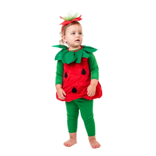 CARNIVAL COSTUME BEBE STRAWBERRY