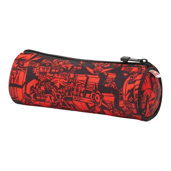 LEGO NINJAGO RED BARREL PENCIL CASE