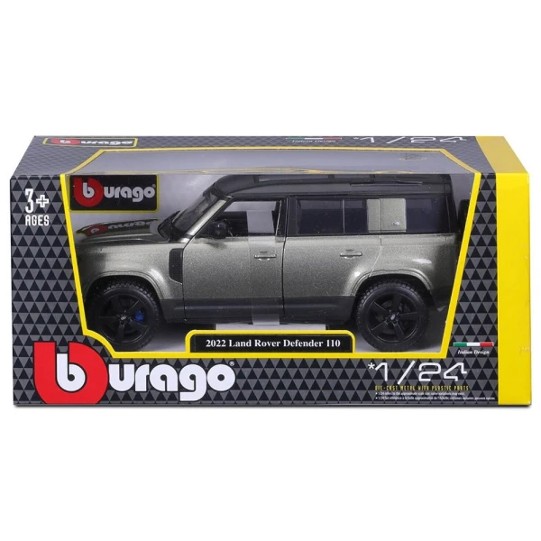 BBURAGO 1:24 LAND ROVER DEFENDER 110 2022 GREEN
