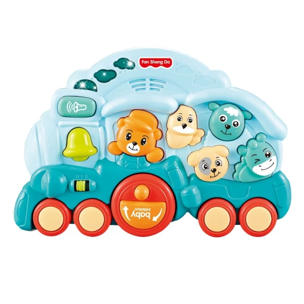 THE ANIMAL TRAIN WITH SOUNDS AND LIGHTS