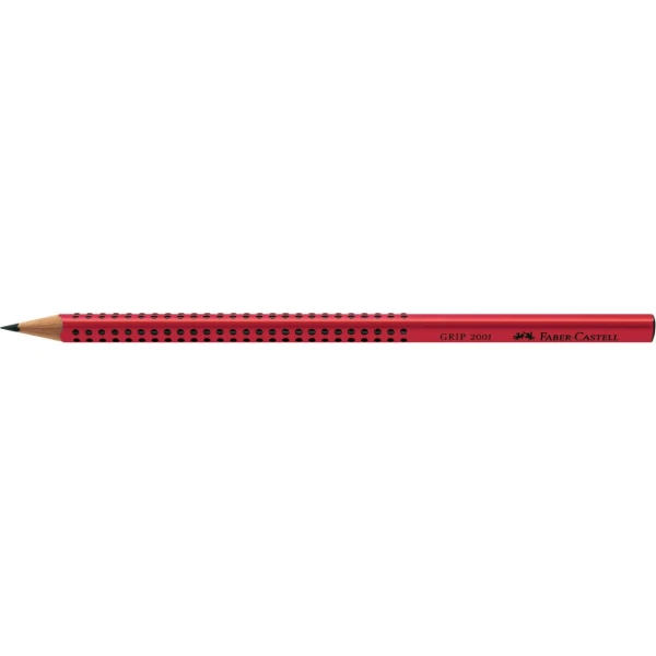 FABER-CASTELL PENCIL GRIP RED Β