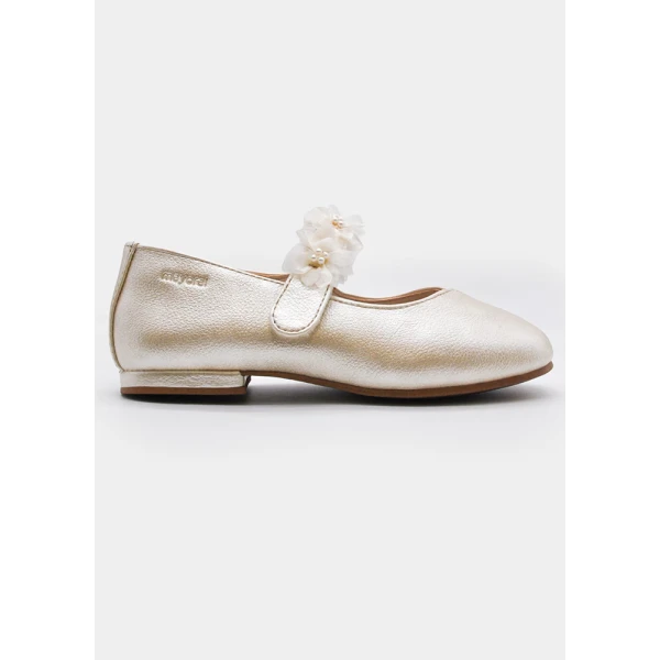 MAYORAL BALLET FLATS SILVER 