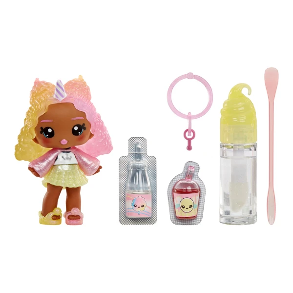 YUMMILAND LIPGLOSS DOLLS2 - COTTON CANDY -  NIA CANDY FLUFF