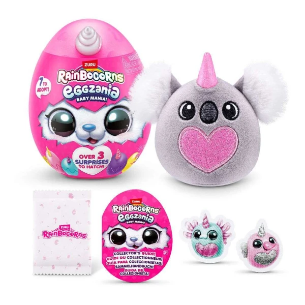 RAINBOCORNS EGGZMANIA BABY MANIA ΛΟΥΤΡΙΝΟ ΕΚΠΛΗΞΗ ΣΕ ΑΥΓΟ