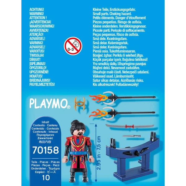 PLAYMOBIL SPECIAL PLUS ΑΣΙΑΤΗΣ ΠΟΛΕΜΙΣΤΗΣ